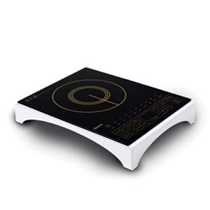 PHILIPS Viva Collection HD4938/01 2100-Watt Glass Induction Cooktop with Sensor Touch (Black)