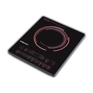 Bajaj ICX 200FP 2000 W Induction Cooktop | 7 Pre-Set Menus | Digital Display | Cool Touch Surface | 1 Year Warranty 【Black 】