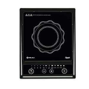 Bajaj Splendid 1200 W Semi-Polished Radiant Induction Cooker With Tact Switch And 7 Menu, Multicolor