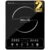 iBELL 20 YO Induction Cooktop 2000W with Full Touch Control, Auto Shut Off and over Heat Protection Black