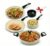 Impex 6 Pcs Nonstick Granite Cookware Set | 3 mm Thickness | Induction Bottom | Frypan, Kadai, Tawa, Tadka and Milk Pan | 1 Year Warranty