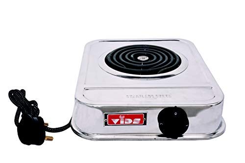 VIDS 2000 Watt Coil Electric Stove (Copper Wire with 15 Amp power plug) / Electric Cooking Heater/G Coil Hot Plate Cooking Stove/Induction Cooktop…
